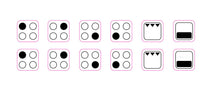 Load image into Gallery viewer, BULK BUY 100 x double sets of 4 ring hob markings BULK BUY