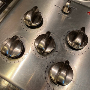 AMERICAN STYLE COOKTOP DECALS - CONSISTING OF 6 DIALS MARKED LO THRU HI IN A CLOCKWISE DIRECTION