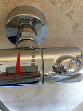 Load image into Gallery viewer, TAP STICKERS comprising 27 flat Red and 27 flat Blue Tap/Faucet, Shower Vinyl Hot and Cold Stickers