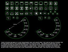 Load image into Gallery viewer, BUNDLE STICKER SET - 36 OVEN SYMBOLS + 2 OVEN TEMPERATURE STICKERS 50-250 WITH 44MM INNER DIAMETER