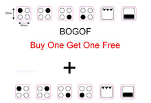 Load image into Gallery viewer, 4 RING HOB MARKINGS SINGLE SET - BOGOF - We will upgrade to a double set for free