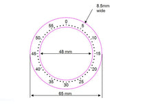 Load image into Gallery viewer, 60 minute timer dial sticker