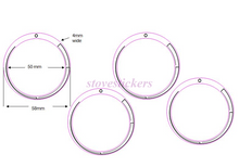 Load image into Gallery viewer, STOVE GRADIENT LINES 50MM DIAMETER ANTI-CLOCKWISE