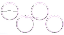 Load image into Gallery viewer, STOVE GRADIENT LINES 50MM DIAMETER CLOCKWISE