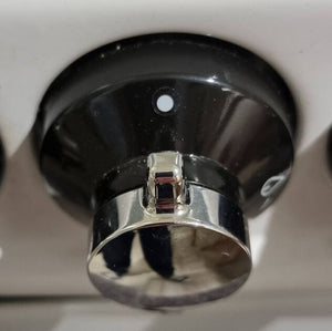 SET OF SMALL INDIVIDUAL COOKER TOP/HOB GAS FLAME STICKERS WITH ASSOCIATED STICKER SYMBOLS