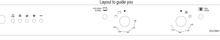 Load image into Gallery viewer, DUAL OVEN TEMPERATURE DIAL STICKERS with numbers 80-240 and 100-220 plus 20 OVEN SYMBOLS