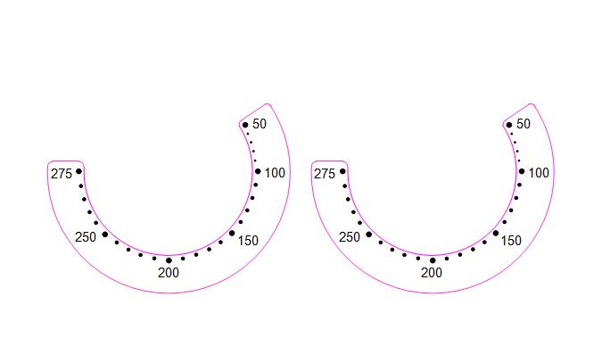 OVEN TEMPERATURE MARKINGS 50-275