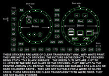 Load image into Gallery viewer, SEPARATE OVEN TEMPERATURE NUMBERS AND SYMBOLS WITH 44mm &amp; 50mm CIRCLES