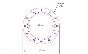 120 MINUTE OVEN TIMER MARKING STICKER