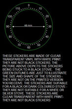 Load image into Gallery viewer, 120 MINUTE OVEN TIMER MARKING STICKER