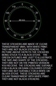 120 MINUTE OVEN TIMER MARKING STICKER
