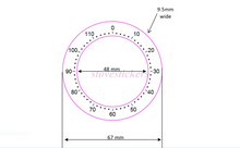 Load image into Gallery viewer, 120 MINUTE OVEN TIMER MARKING STICKER