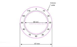 120 MINUTE OVEN TIMER MARKING STICKER