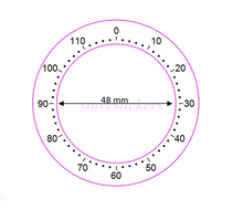 Load image into Gallery viewer, 120 MINUTE OVEN TIMER MARKING STICKER